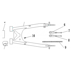 basculante trasero brixton