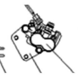 pinza de freno trasero brixton