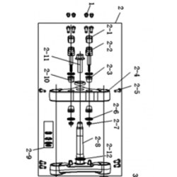 pletina superior dirección...