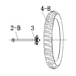 espaciador de plástico...