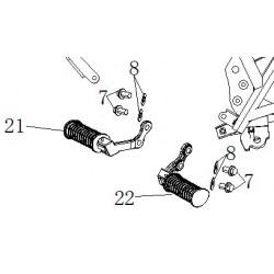 estribera delantera...