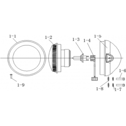 soporte faro delantero brixton