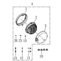 foco delantero brixton...