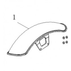 Guardabarros delantero...