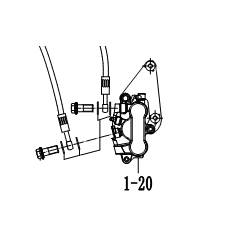 PINZA DE FRENO DELANTERA...