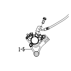 PINZA DE FRENO TRASERA...