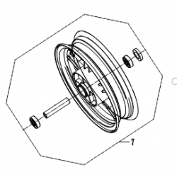 LLANTA TRASERA COMPLETA...