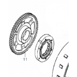 CORONA EMBRAGUE DE ARRANQUE...
