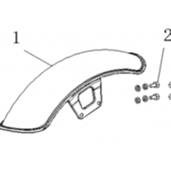 guardabarros delantero...