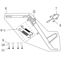 caballete lateral brixton